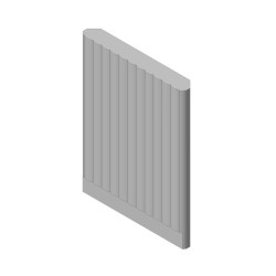 Šamotová deska zadní ALPERA F 